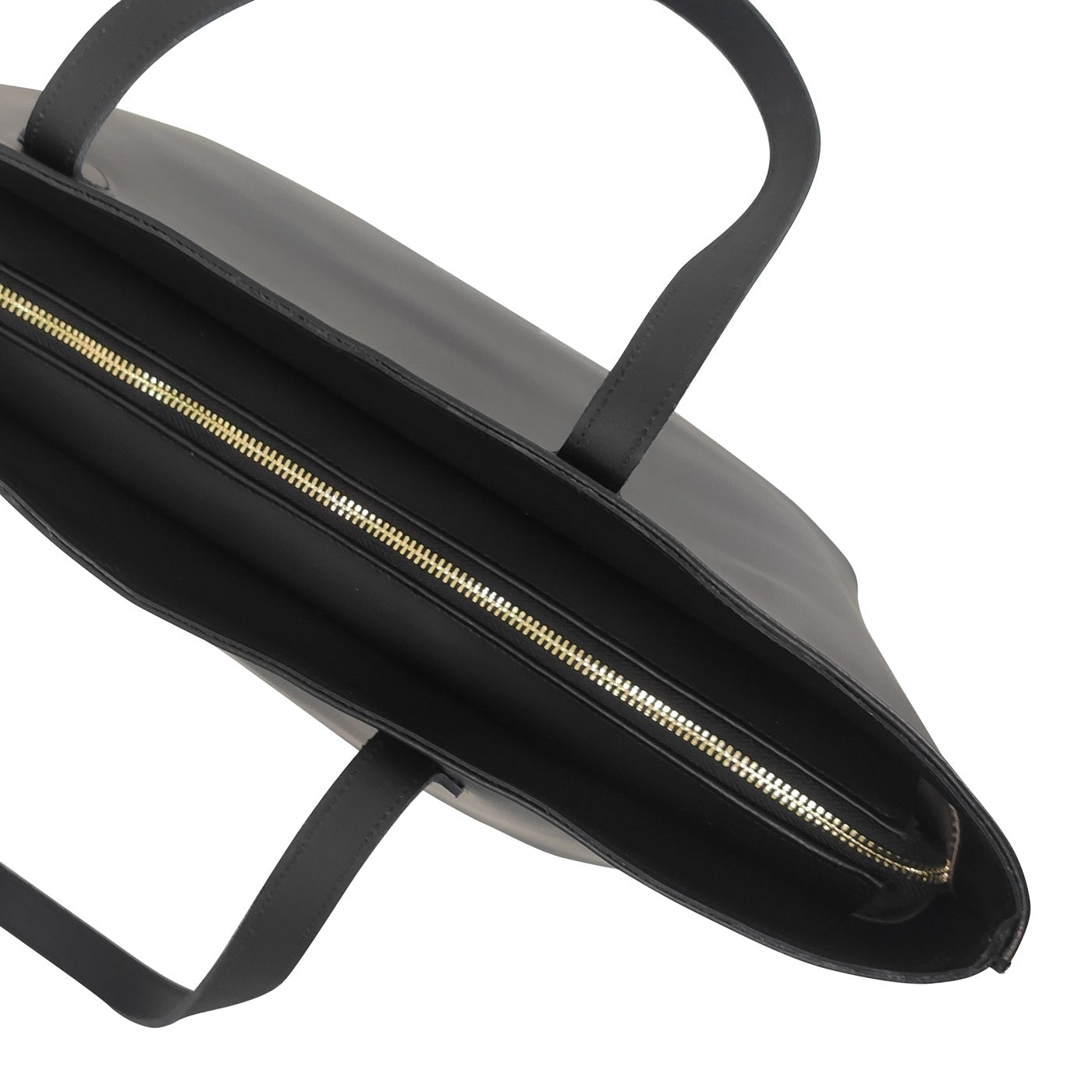Shopper Pelle Brush Leafs