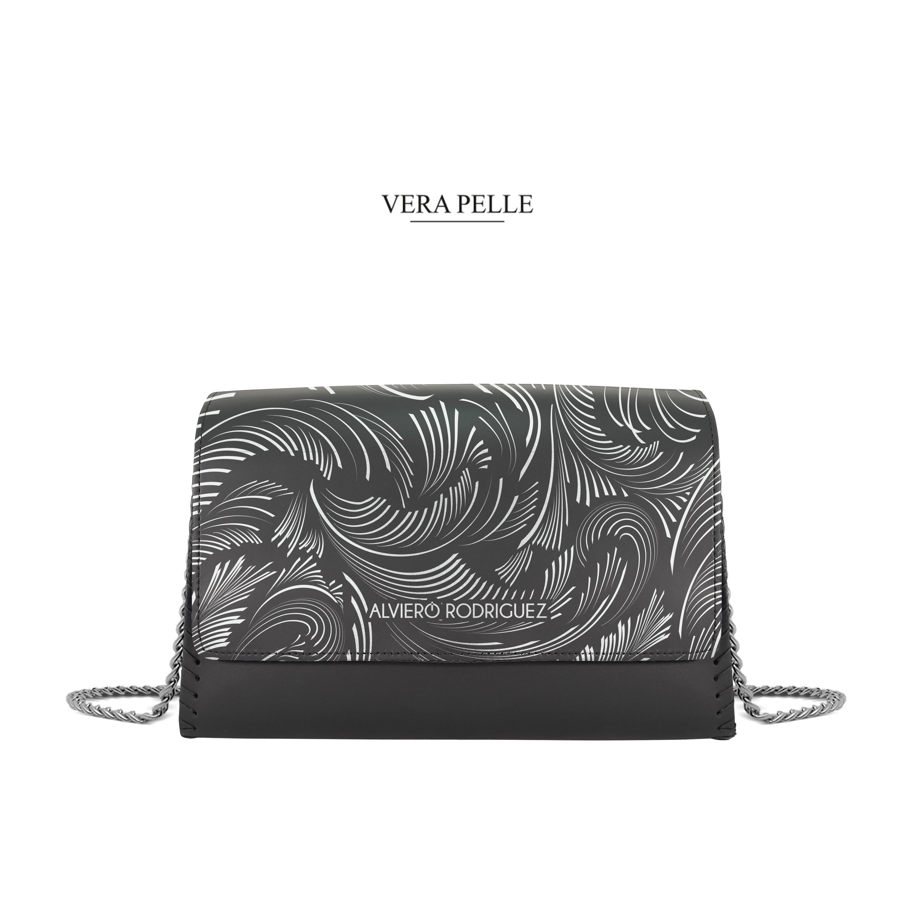 Hotel Kalinga Borsa Cuoio Nero Giardini Tronchetti Francesine