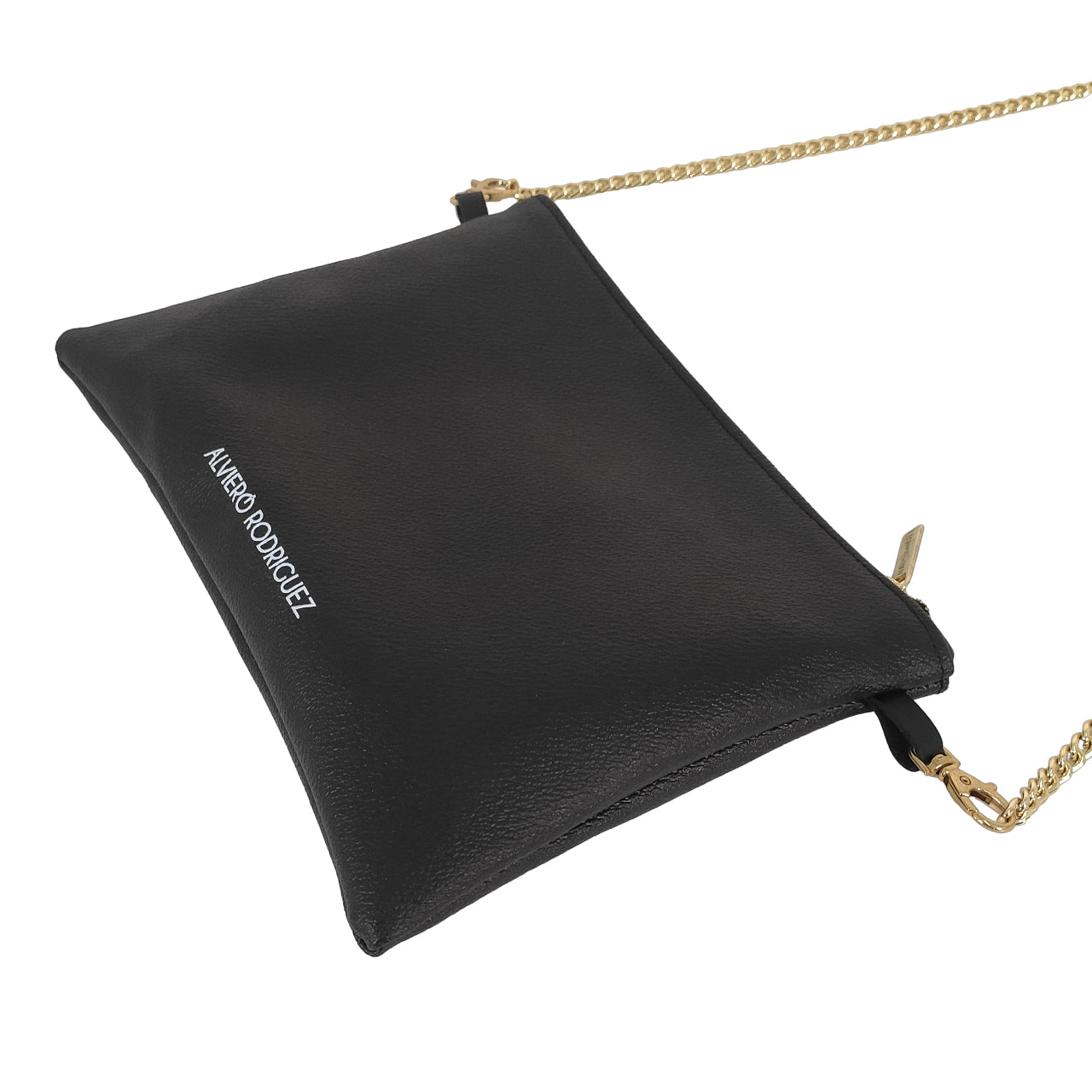 Pochette Teddy Nera drowing flowers