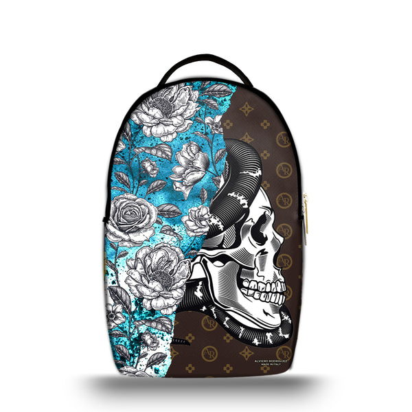 Zaino Imerial Celestial skull Flowers