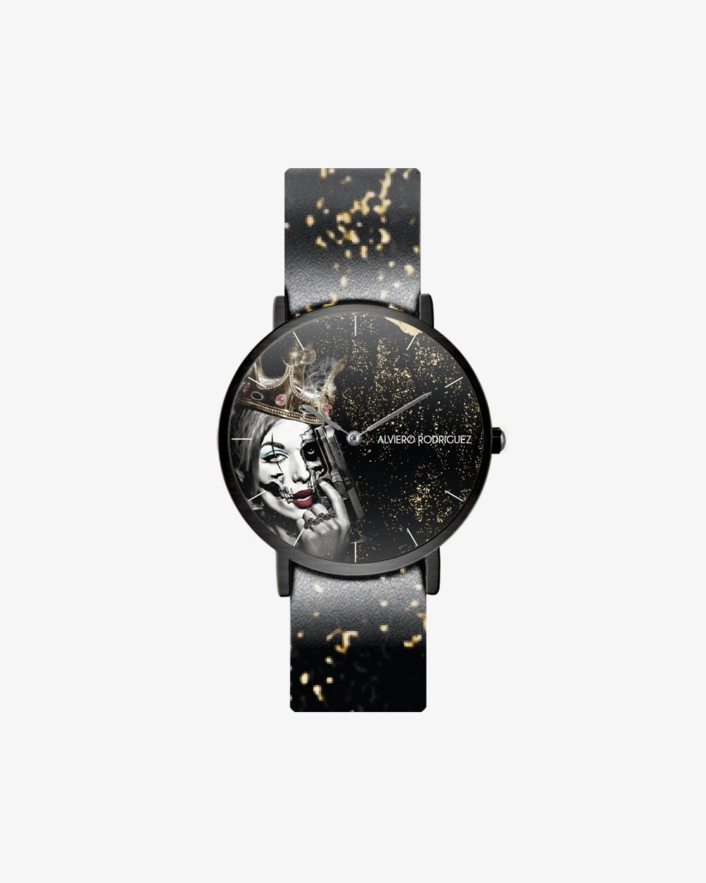 OROLOGIO NERO AMORE E PSICHE
