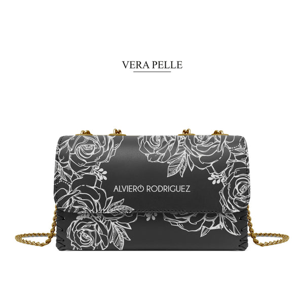 Borsa Madame Roses White