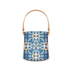 Borsa Secchiello Maioliche Blu