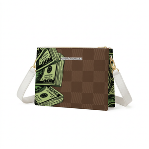 BORSA LOLLYPOP DOLLAR BROWN