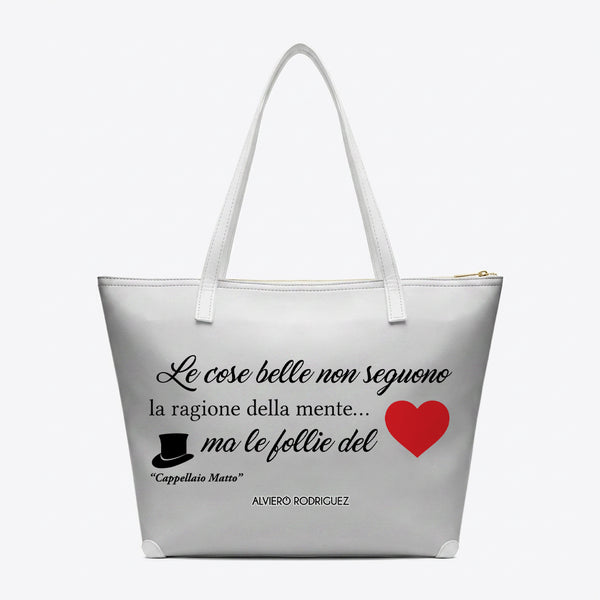 SHOPPER MAXI BIANCA LE COSE BELLE
