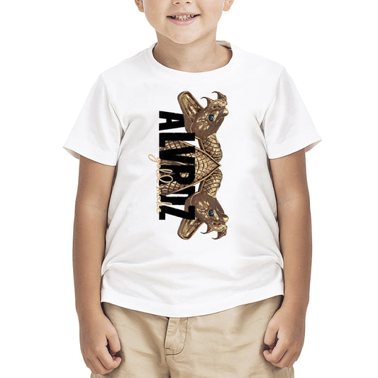 T-Shirt Bambino Gold Snake