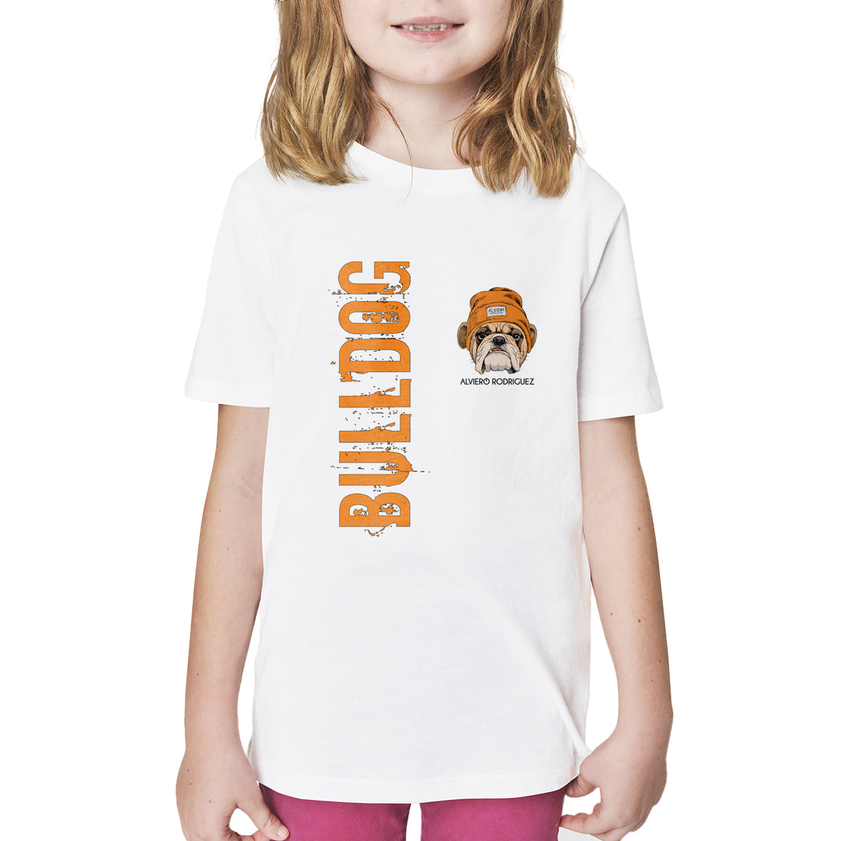 T-Shirt Bambina Gangsta Dog