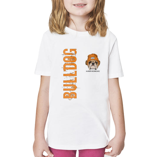 T-Shirt Bambina Gangsta Dog