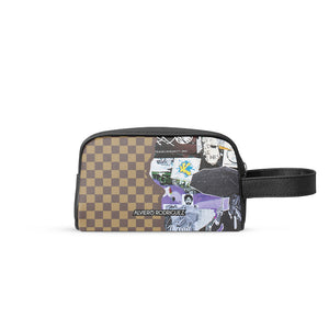 POCHETTE TIAGO HALF BROWN