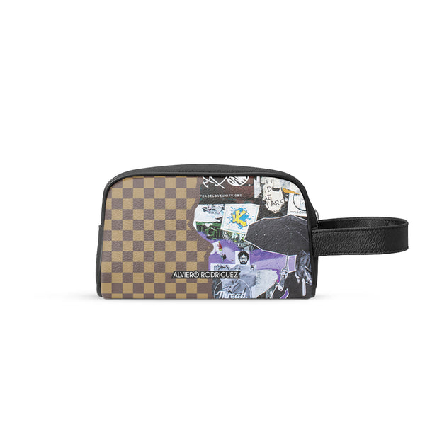 POCHETTE TIAGO HALF BROWN