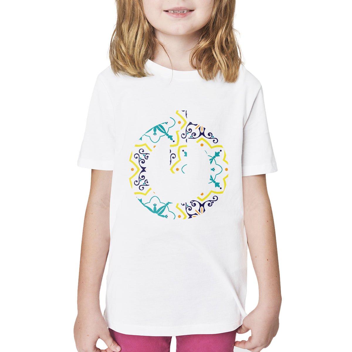 T-Shirt Bambina Maioliche Verdaracio