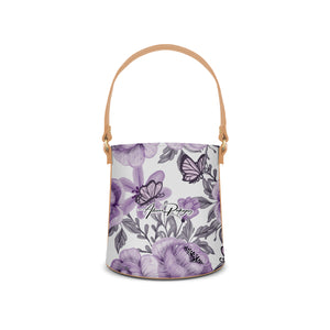 Borsa Secchiello Butterfly Violet