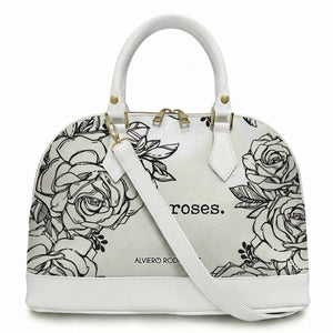 BORSA ALISYA ROSES WHITE