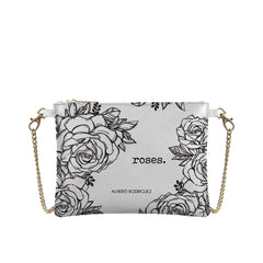Pochette Teddy Roses Black