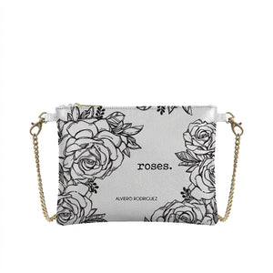 Pochette Teddy Roses Black