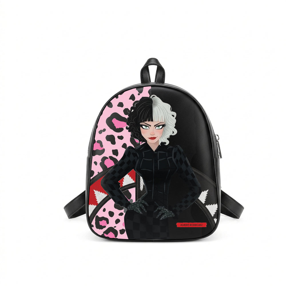 Zaino Nice Crudelia Maculato Rosa