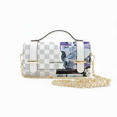 Borsa Chery Street Pattern White