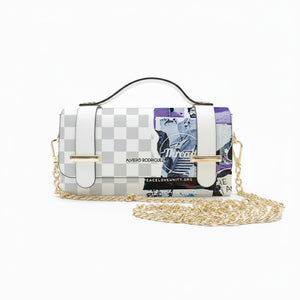 Borsa Chery Street Pattern White