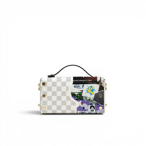 Borsa Chery Street Pattern White