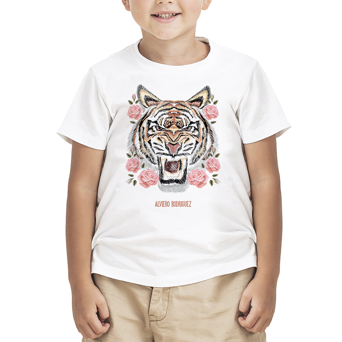 T-Shirt Bambino Wild Tiger