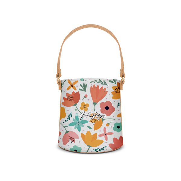Borsa Secchiello Sunset Flowers