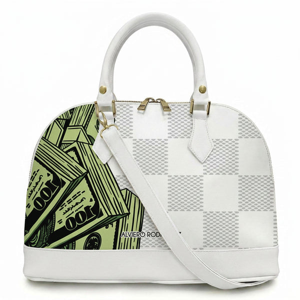 BORSA ALISYA DOLLAR WHITE