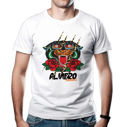 T-shirt Uomo Panter and Roses