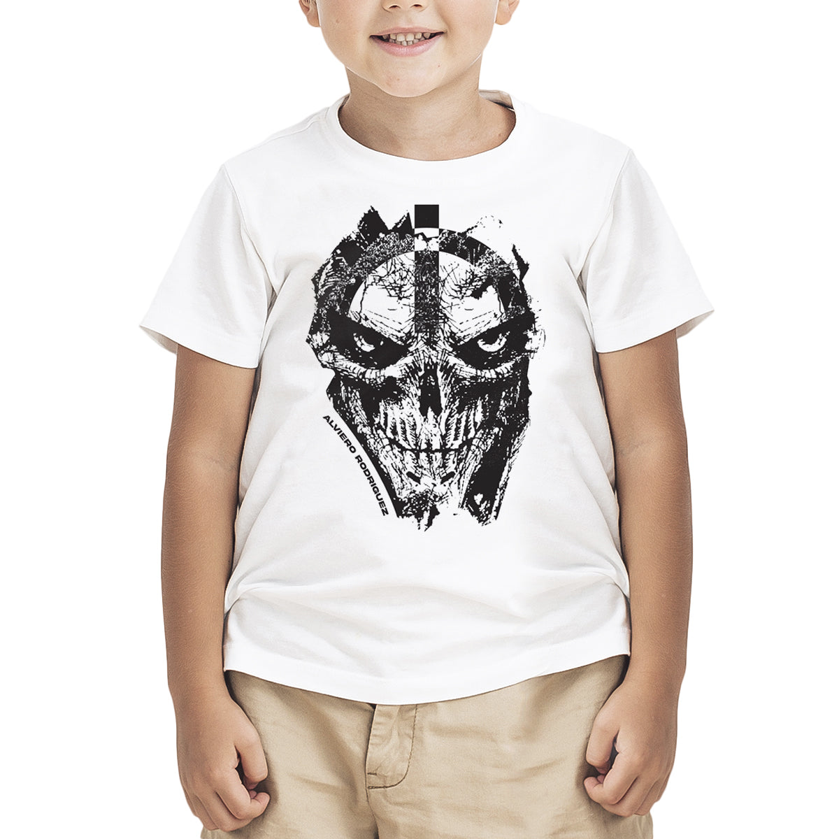 T-Shirt Bambino Signed Skull