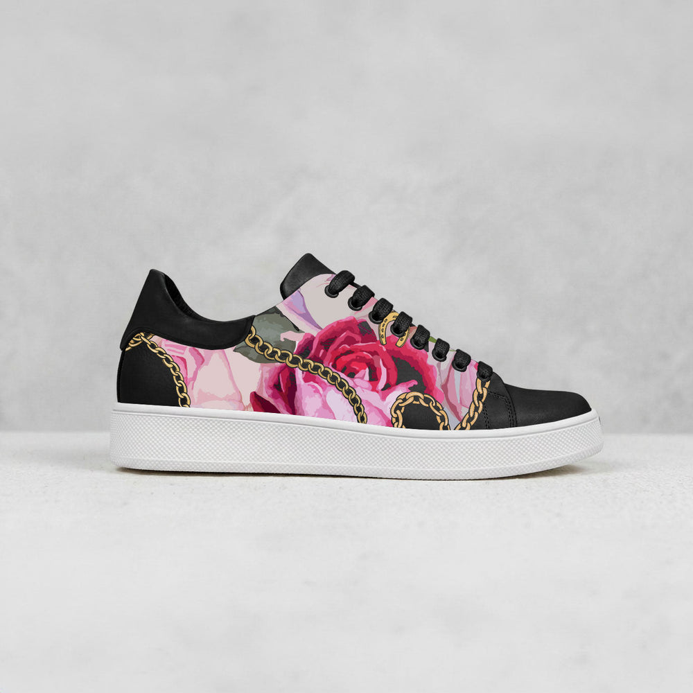 Walk on 3.0 Royal Flower Black