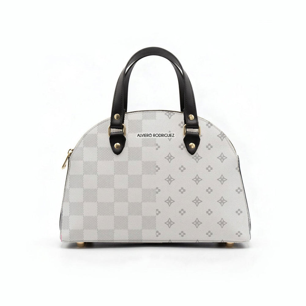 Sara Pattern White