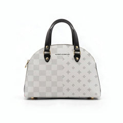 Sara Pattern White