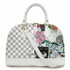 BORSA ALISYA HALF WHITE