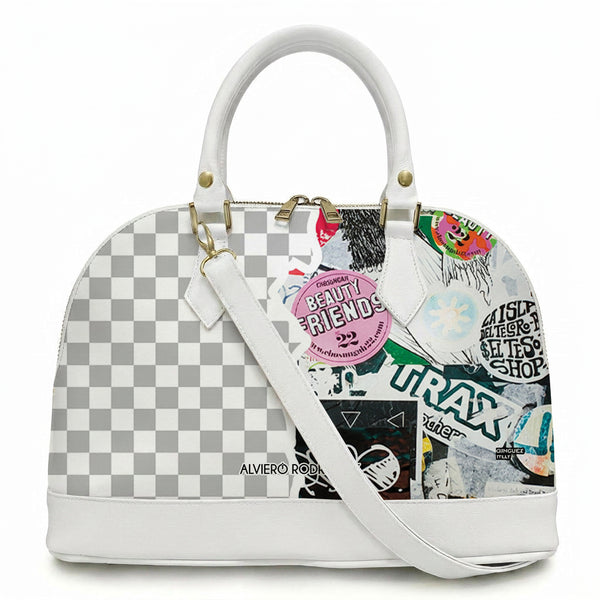 BORSA ALISYA HALF WHITE