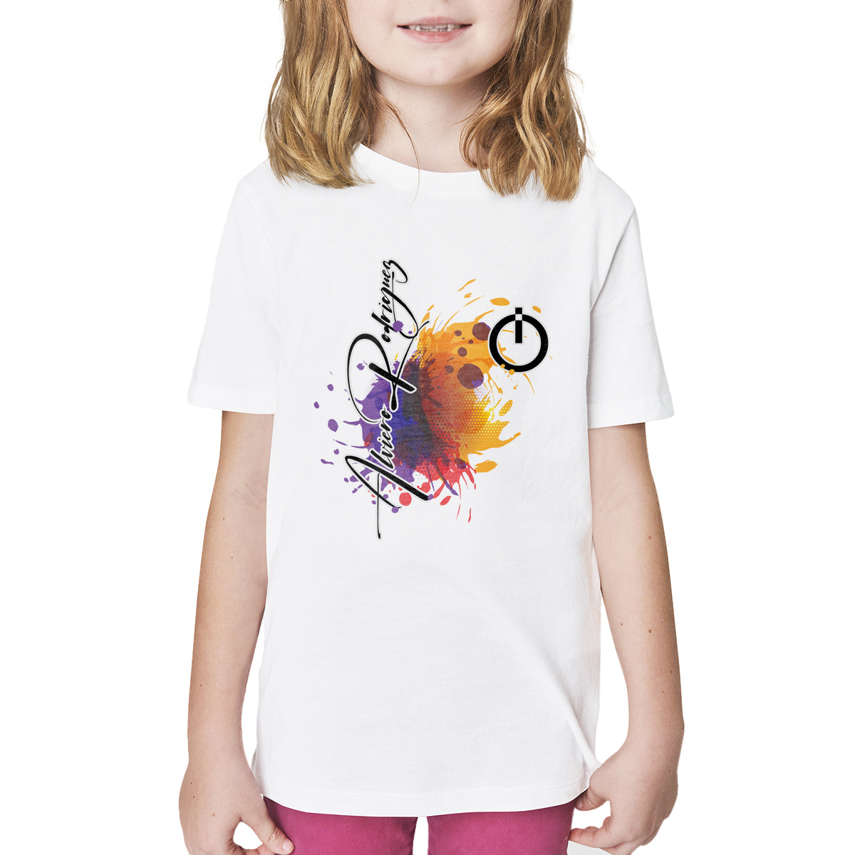 T-Shirt Bambina Signed Color