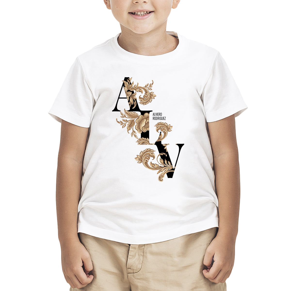 T-Shirt Bambino ALV Barocco