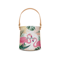 Borsa Secchiello Flamingo