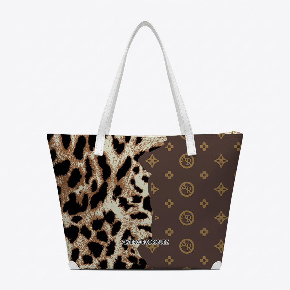 SHOPPER MAXI LEOPARD BROWN