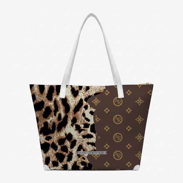 SHOPPER MAXI LEOPARD BROWN