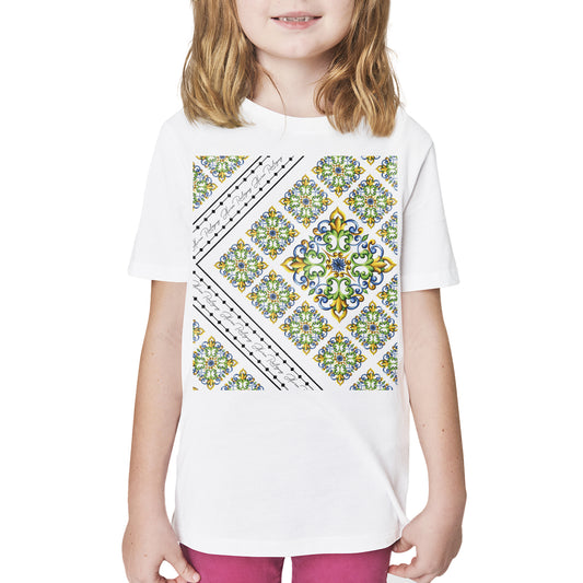 T-Shirt Bambina Hope Maioliche