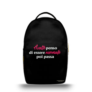 Zaino Imerial A volte penso di essere normale poi passa