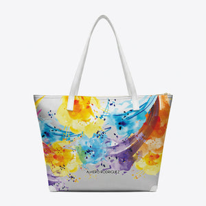 SHOPPER MAXI BIANCA COLORART