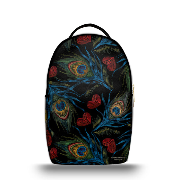 Zaino Imerial Peacock feathers