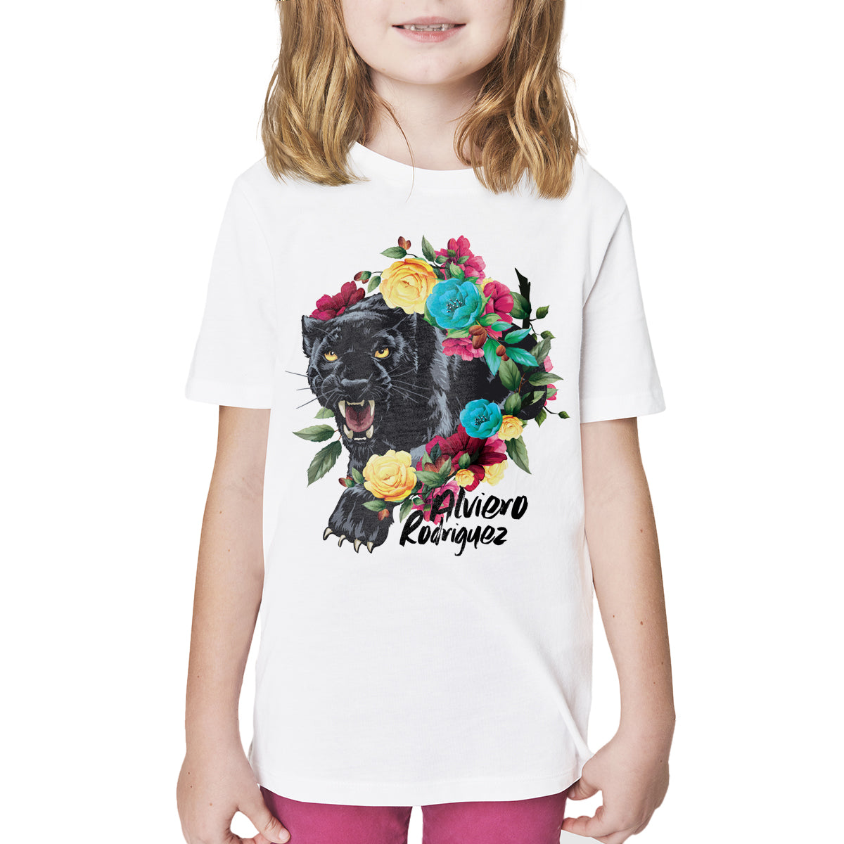 T-Shirt Bambina Dangerous Black