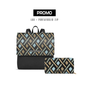 Promo Zainetto Lux + Portafoglio Zip Boho Style