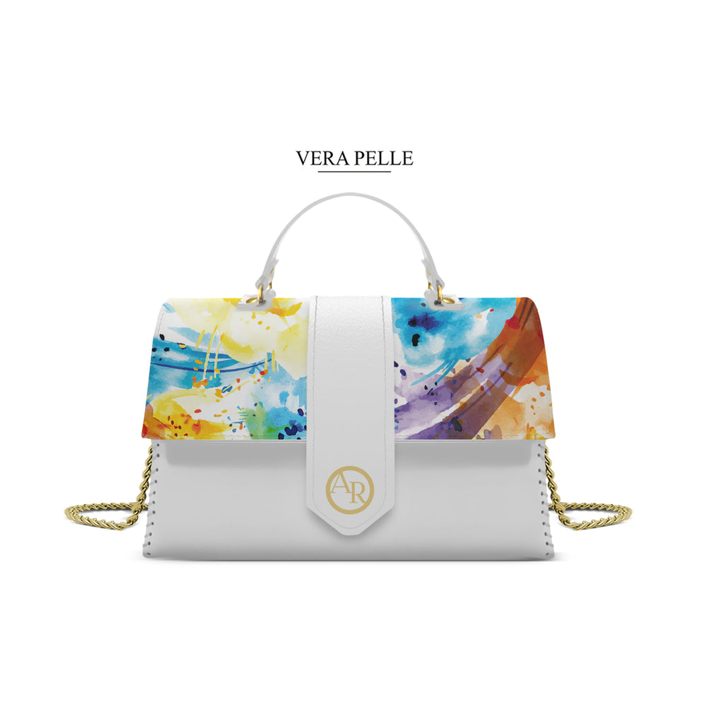 Borsa Bianca Alice Colorart