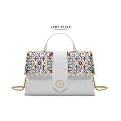 Borsa Bianca Alice Maiolic