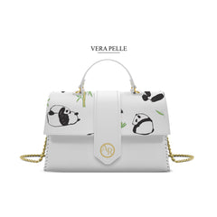 Borsa Bianca Alice Pandas