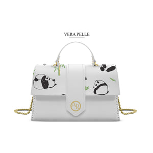 Borsa Bianca Alice Pandas