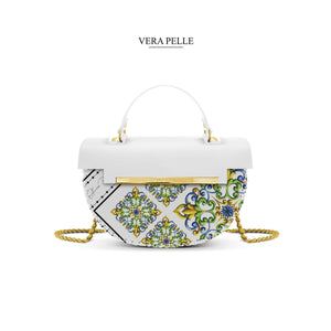 Borsa Bianca Giulia Hope Maioliche
