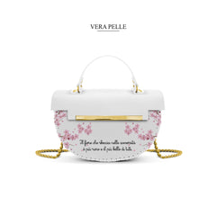 Borsa Bianca Giulia Il Fiore